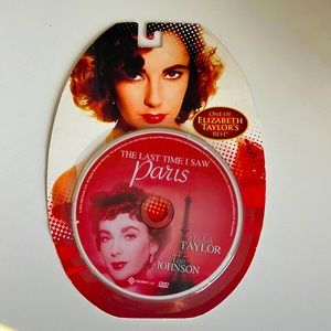 Elizabeth Taylor 2012 DVD The Last Time I Saw Paris